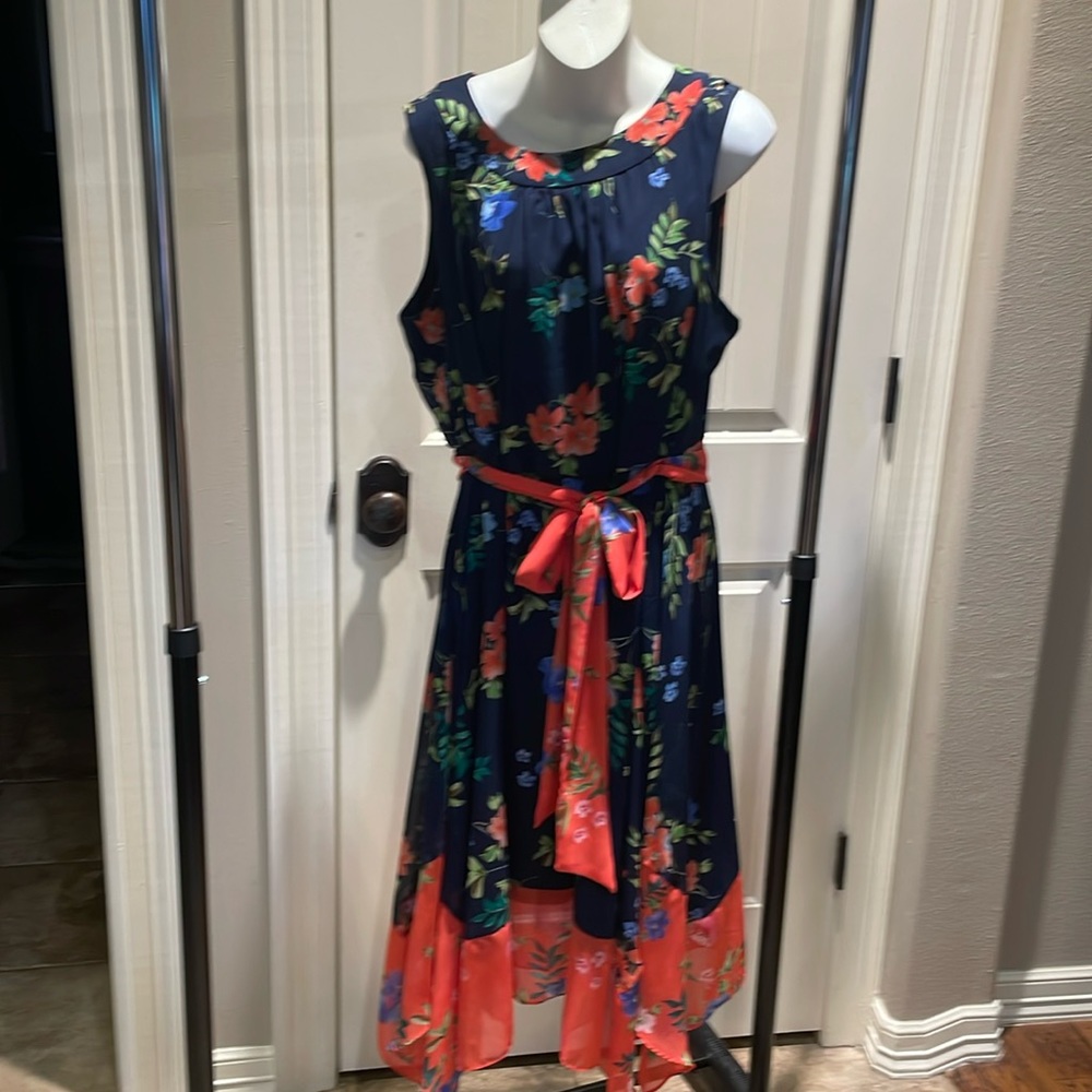 Summer dress in floral print